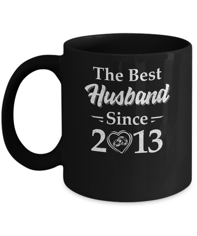 9th Married Together Anniversary Since 2013 Husband Wife Mug Coffee Mug | Teecentury.com