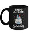 50th Birthday Gift Idea 1972 Happy Quarantine Birthday Mug Coffee Mug | Teecentury.com