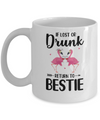 If Lost Or Drunk Please Return To My Bestie Couple Flamingo Mug Coffee Mug | Teecentury.com