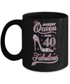 August Queen 40 And Fabulous 1982 40th Years Old Birthday Mug Coffee Mug | Teecentury.com