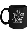 Funny It's Game Day Y'all Fan Football Mug Coffee Mug | Teecentury.com