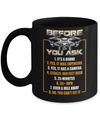 Before You Ask Drone Funny Mug Coffee Mug | Teecentury.com