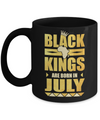 Black Kings Are Born In July Birthday Mug Coffee Mug | Teecentury.com