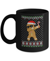 Dabbing Gingerbread Man Ugly Christmas Sweater Mug Coffee Mug | Teecentury.com