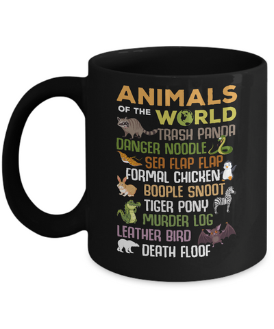 Funny Animals of The World Mug Coffee Mug | Teecentury.com