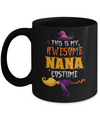 Halloween This Is My Awesome Nana Costume Mug Coffee Mug | Teecentury.com