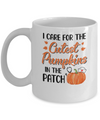 I Care For The Cutest Pumpkins In The Patch Halloween Nurse Mug Coffee Mug | Teecentury.com