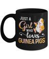 Just A Woman Who Loves Guinea Pigs Mug Coffee Mug | Teecentury.com