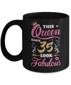 This Queen Makes 35 Look Fabulous 1987 35th Birthday Mug Coffee Mug | Teecentury.com