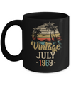 Retro Classic Vintage July 1969 53th Birthday Gift Mug Coffee Mug | Teecentury.com