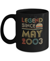 Legend Since May 2003 Vintage 19th Birthday Gifts Mug Coffee Mug | Teecentury.com