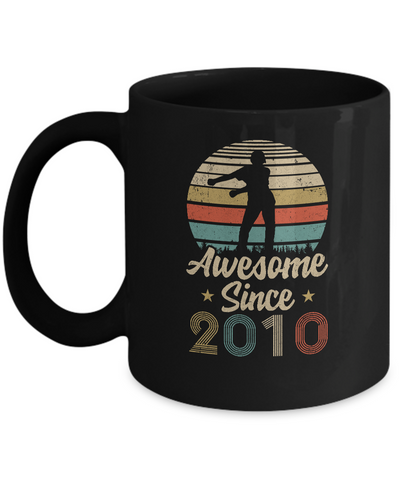 Vintage Flossing Awesome Since 2010 12th Birthday Gift Mug Coffee Mug | Teecentury.com