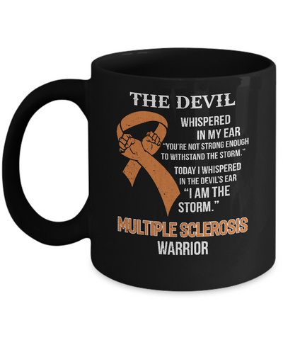 I Am The Storm Support Multiple Sclerosis Awareness Warrior Gift Mug Coffee Mug | Teecentury.com