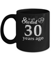 30Th Wedding Anniversary Married Couples 1992 Husband Wife Mug Coffee Mug | Teecentury.com