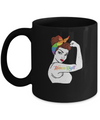 Lady Human Right LGBT Lesbian Gay Pride Mug Coffee Mug | Teecentury.com