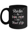 Rockin The Dog Mom Aunt Life Mothers Day Dog Lovers Mug Coffee Mug | Teecentury.com
