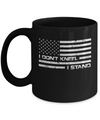 I Don't Kneel I Stand Us Flag Mug Coffee Mug | Teecentury.com