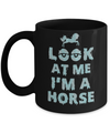 Look At Me I'm A Horse Halloween Costume Mug Coffee Mug | Teecentury.com