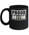 Proud Mom Lgbt Gay Lesbian Pride Mug Coffee Mug | Teecentury.com