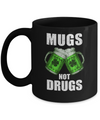 Vintage Mugs Not Drugs St Patrick Day Gift Mug Coffee Mug | Teecentury.com