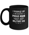 I Purple Up Proud Mom Of A Military Kid Child Mug Coffee Mug | Teecentury.com