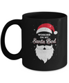 Working On My Santa Bod Pajamas Dad Papa Christmas Mug Coffee Mug | Teecentury.com