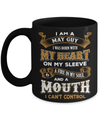 I'm A May Guy I Was Born With My Heart Birthday Mug Coffee Mug | Teecentury.com