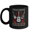 Singer Song Guitar Ugly Christmas Sweater Mug Coffee Mug | Teecentury.com