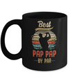 Vintage Best Pap Pap By Par Fathers Day Funny Golf Gift Mug Coffee Mug | Teecentury.com