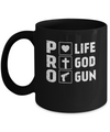Pro Life Pro God Pro Gun America Mug Coffee Mug | Teecentury.com