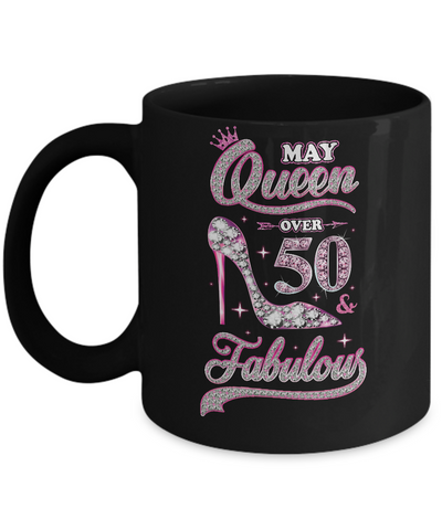 May Queen 50 And Fabulous 1972 50th Years Old Birthday Mug Coffee Mug | Teecentury.com