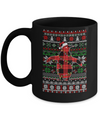 Red Plaid Buffalo Penguin Pajamas Family Christmas Sweater Mug Coffee Mug | Teecentury.com