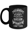 I Am A Grumpy Old Man I Was Born In April Birthday Mug Coffee Mug | Teecentury.com