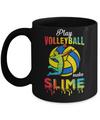 Play Softball Make Slime Watercolor For Girl Women Mug Coffee Mug | Teecentury.com