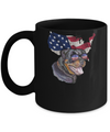 Funny Patriot Rottweiler Dog 4Th Of July American Flag Mug Coffee Mug | Teecentury.com