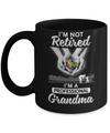 I'm Not Retired I'm A Professional Grandma Autism Mug Coffee Mug | Teecentury.com