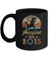 Awesome Since 2015 7th Years Old Dinosaur Birthday Gift Mug Coffee Mug | Teecentury.com