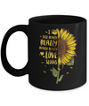 I Just Really Really Love Sloths Sunflower Mug Coffee Mug | Teecentury.com