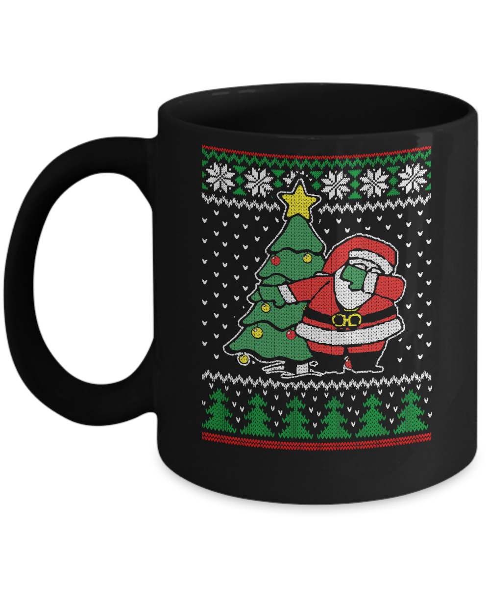 Dabbing Santa Ugly Christmas Mug Coffee Mug | Teecentury.com