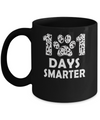 101 Days Smarter Teacher Dogs Days Of School Student Mug Coffee Mug | Teecentury.com
