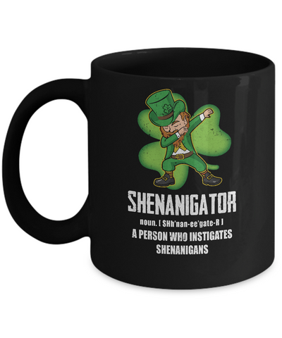 Shenanigator Person Who Instigates Shenanigans Irish Mug Coffee Mug | Teecentury.com