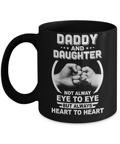 Father And Daughter Daddy And Baby Funny Father's Day Gift Mug Coffee Mug | Teecentury.com