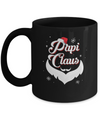 Santa Beard Matching Christmas Pajamas Papi Claus Mug Coffee Mug | Teecentury.com