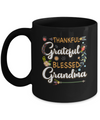 Grateful Thankful And Blessed Grandma Mug Coffee Mug | Teecentury.com