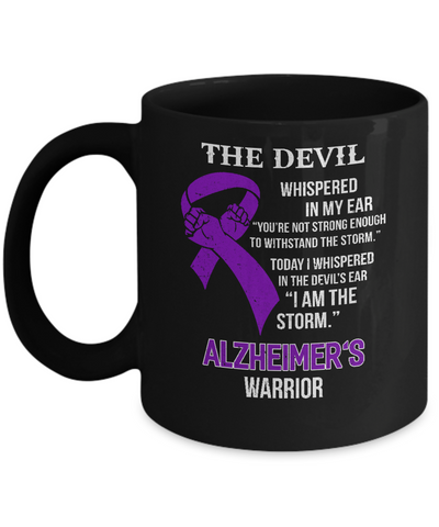 I Am The Storm Support Alzheimer's Awareness Warrior Gift Mug Coffee Mug | Teecentury.com