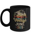 Retro Classic Vintage June 1989 33th Birthday Gift Mug Coffee Mug | Teecentury.com