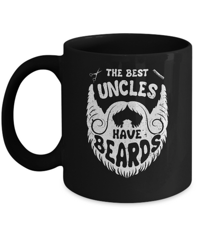 The Best Uncles Have Beards Bearded Uncle Mug Coffee Mug | Teecentury.com