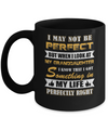 I May Not Be Perfect But When I Look At My Granddaughter Mug Coffee Mug | Teecentury.com