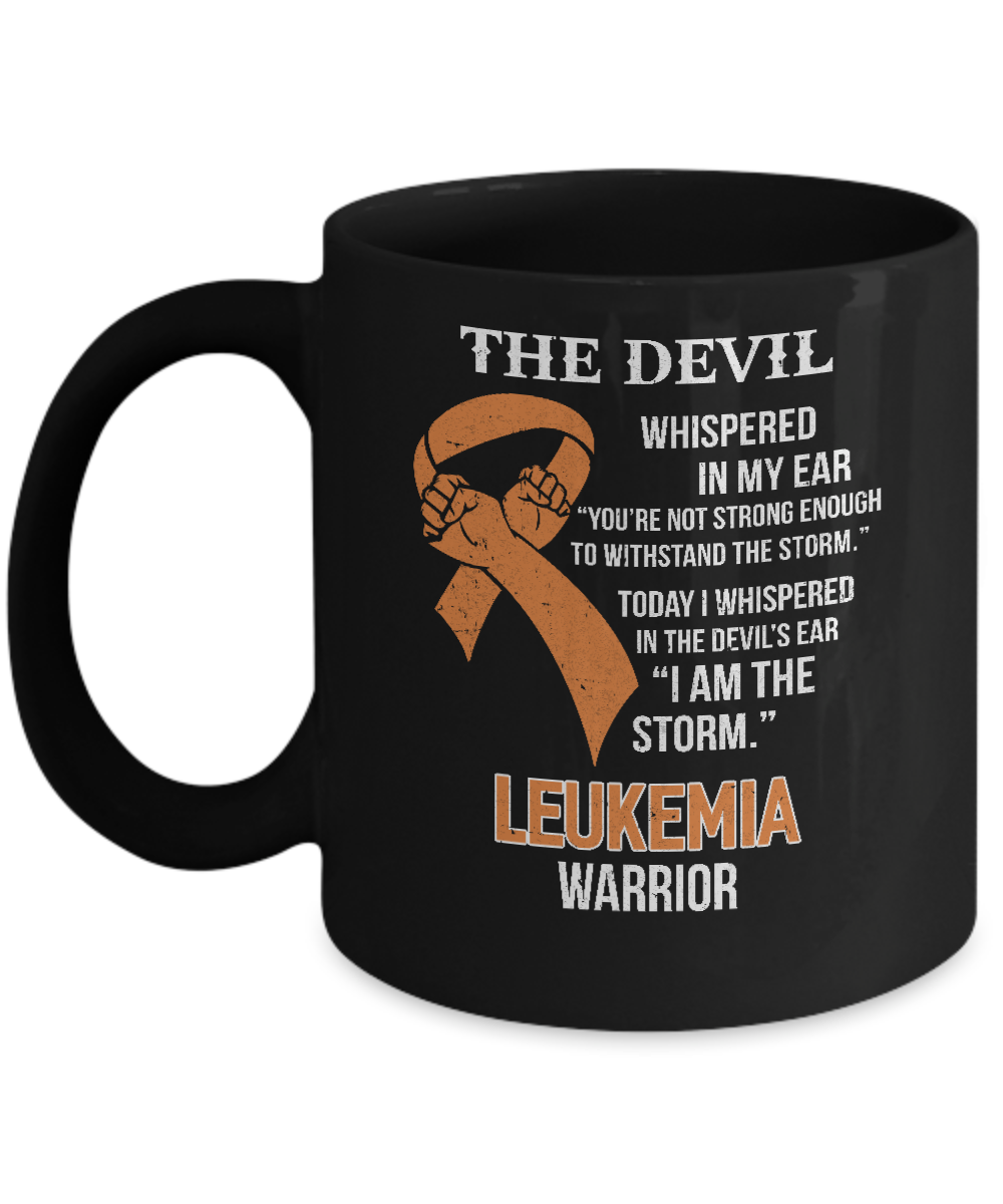 I Am The Storm Support Leukemia Awareness Warrior Gift Mug Coffee Mug | Teecentury.com