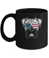 Boxer Dog American Flag Glasses 4Th Of July Mug Coffee Mug | Teecentury.com